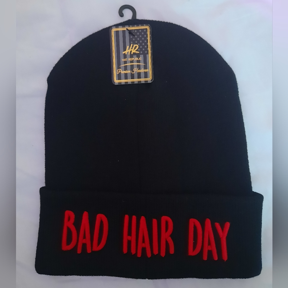 Bad Hair Day Winter Beanie Skully Hat